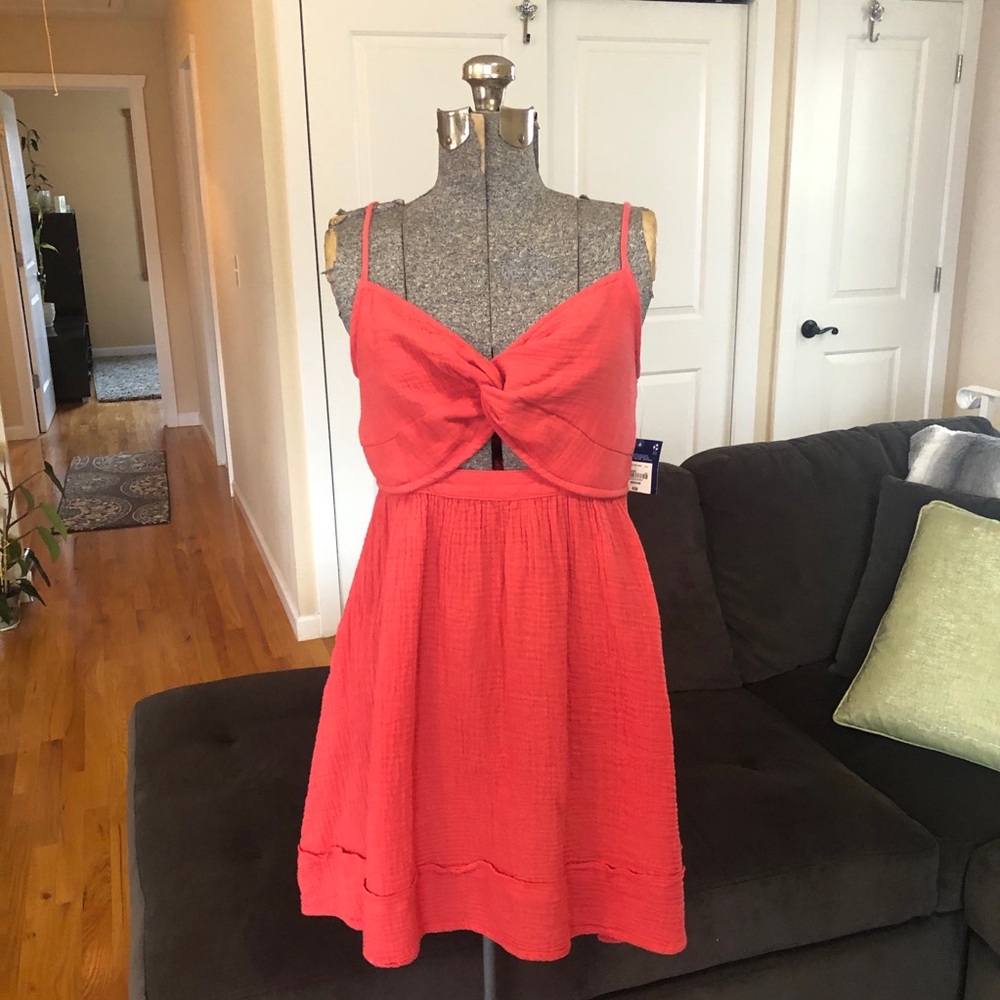 BOHO CUTOUT SUNDRESS